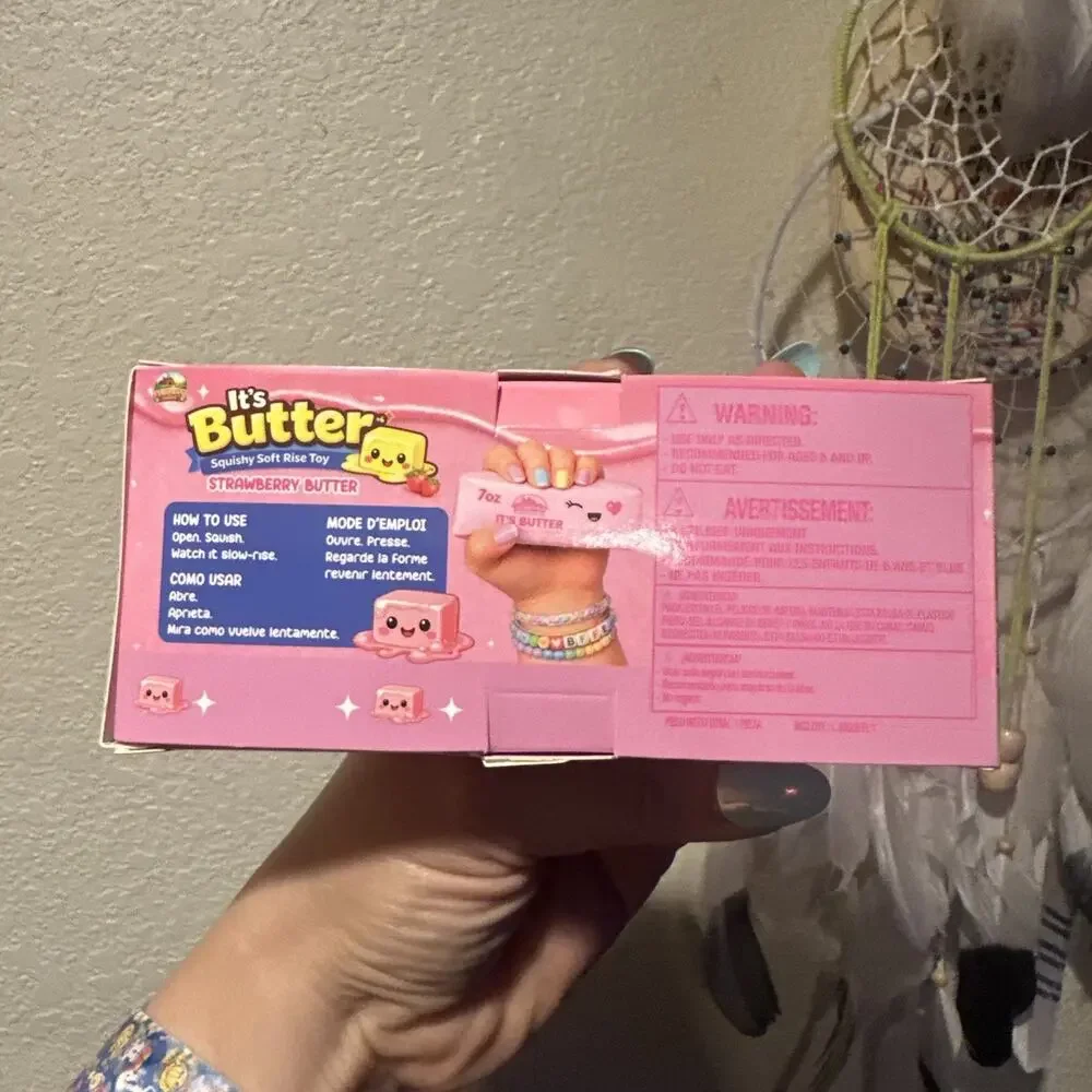 It's BUTTER SQUISHY SOFT RISE Strawberry Scented Viral TikTok CVS Squishy Farms
